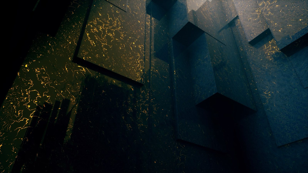 A screenshot from the game Control taken in the Astral Plane.